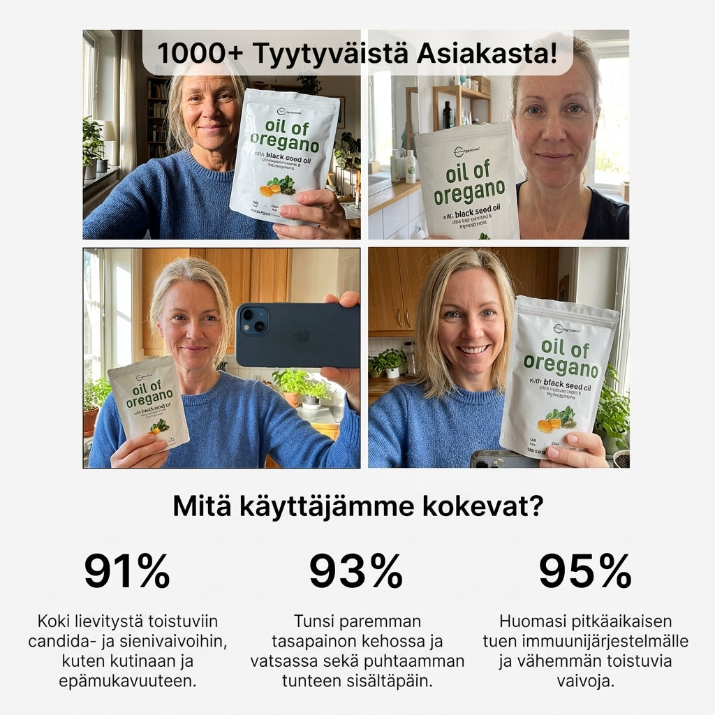 Purexa – Oreganoöljy mustakuminaöljyllä