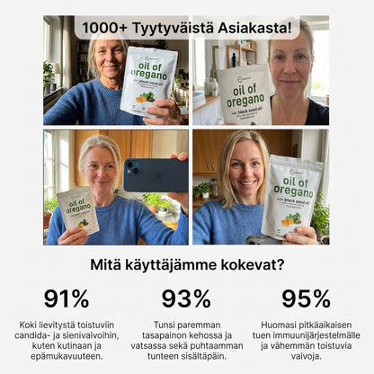 Purexa – Oreganoöljy mustakuminaöljyllä